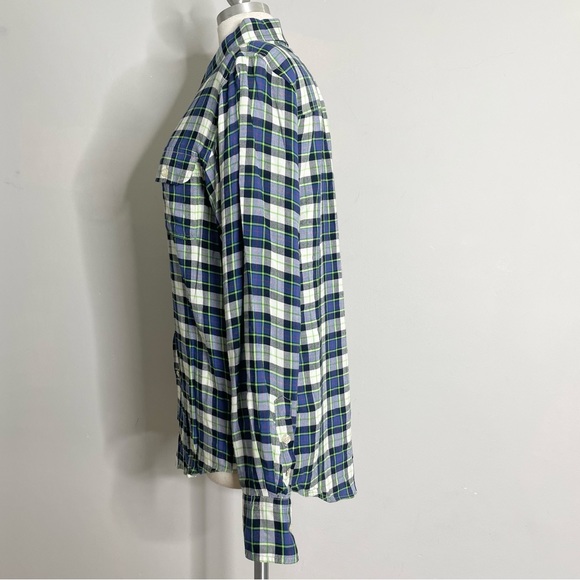 SOVEREIGN CODE Woven Pleasure Plaid Long Sleeve Button Down Shirt - Picture 2 of 6